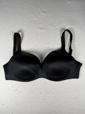 Soma Enhancing Shape Full Coverage Bra Black Underwire Size 36DD